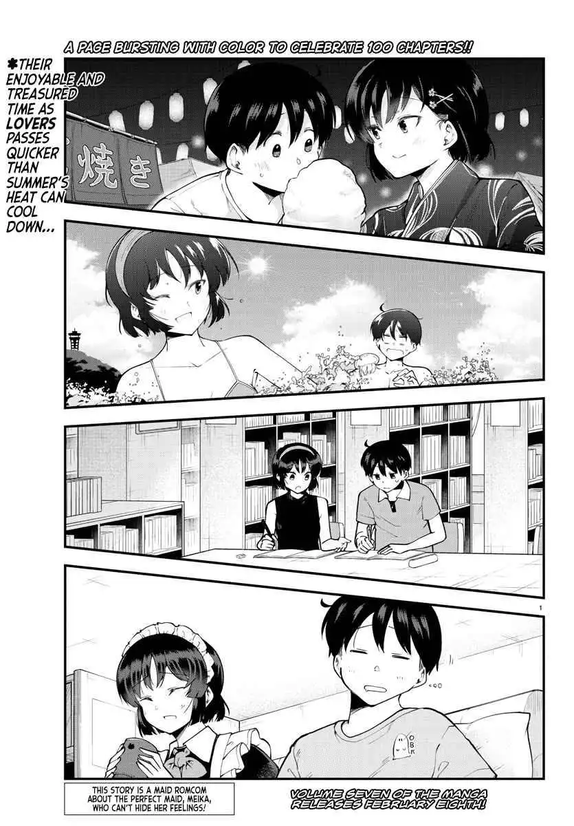 Meika-san wa Oshikorosenai Chapter 100 3